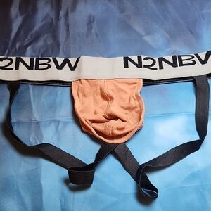 N2N  Orange Jockstrap Underwear